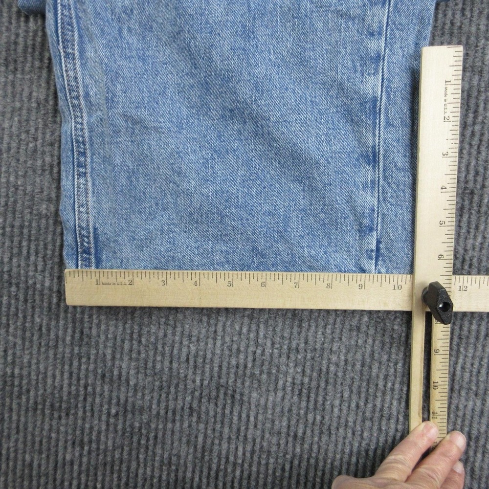 Old Navy Jeans Womens 2 Petite Blue Baggy Wide-Leg High Rise Denim 28x28.5* NWT - Picture 8 of 16